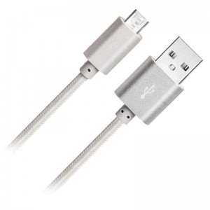 Kabel USB w oplocie Micro Nylon
